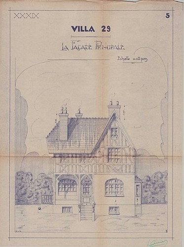 Cité jardin du Trait : Villa 29, 1930-1932