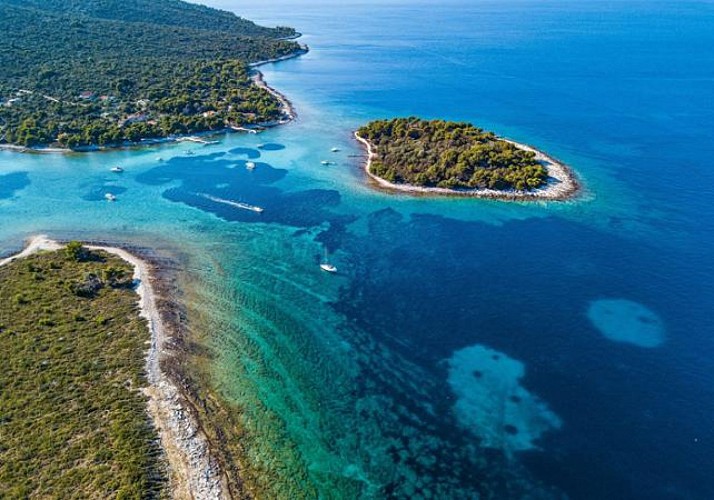 Excursion d'une demi-journée au Lagon Bleu & à la plage de Kašjuni - Au départ de Split