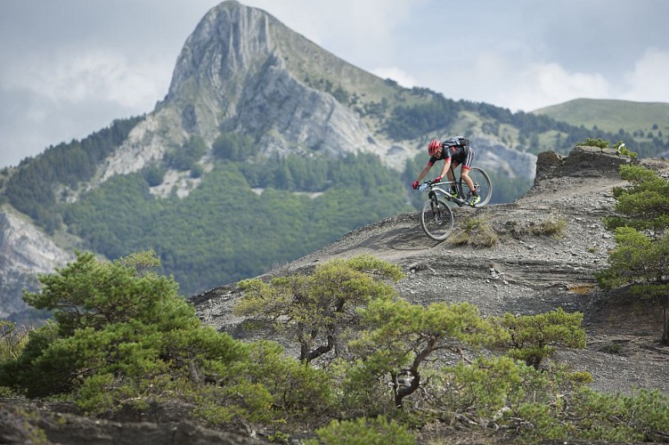 Guided mountain biking tour: conquer the legend of the Terres Noires