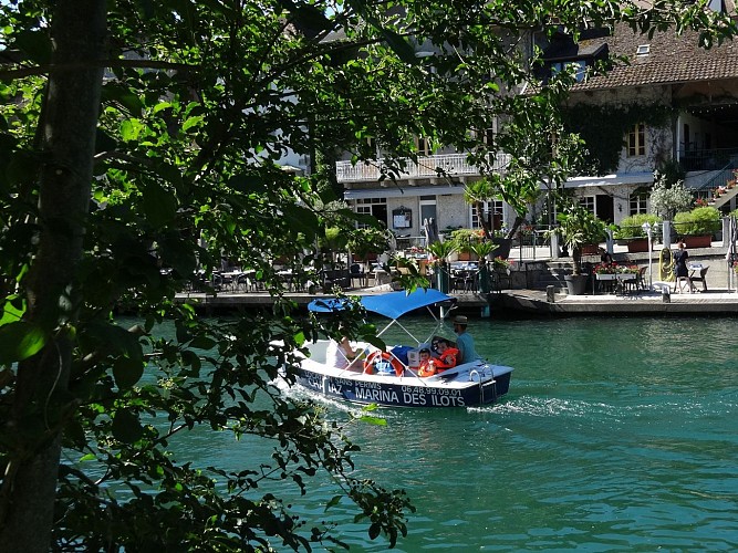 Noleggio barca senza patente - Bateau Bleu du Canal