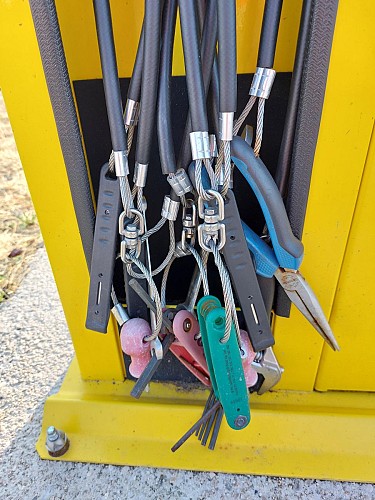 Ornex Parc des Hérissons Bike Repair Station