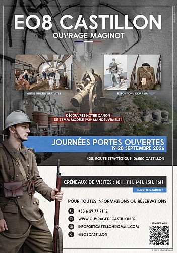 Europäische Tage des Kulturerbes - Besichtigung des Forts von Castillon