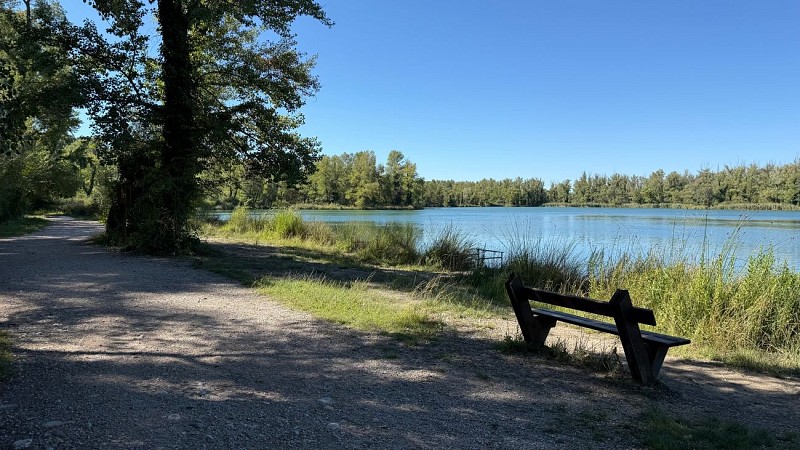 Aire de pique-nique du lac Joël Siguret aux Mées