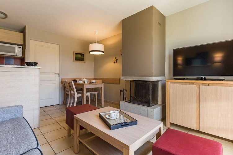 Résidence Green Beach - Port en Bessin - salon