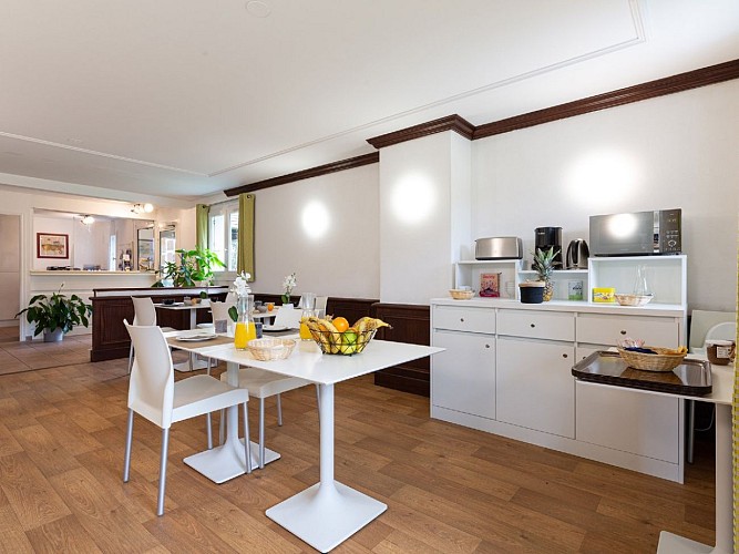 Cabourg Goélia salle des petits-déjeuners