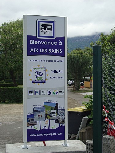Camping-Cars Park Aix-les-Bains Riviera des Alpes