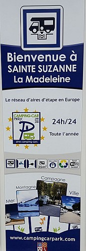 AIRE DE SERVICE CAMPING CAR PARK