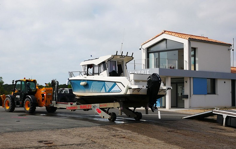 Cale de mise à l'eau Port Rive Fautaise
