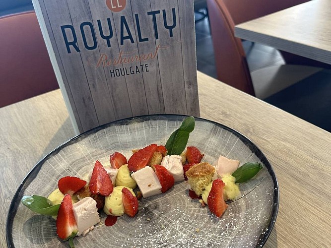 Le dessert du moment au Royalty Houlgate