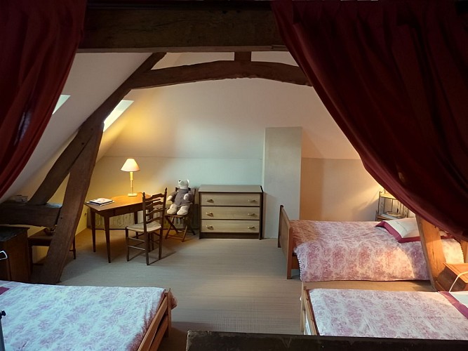 Haras d'Écajeul - Jean-Luc Bara chambre d'hôtes Dortoir