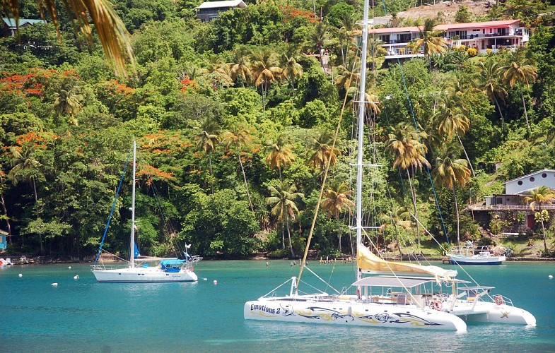 Excursion croisière d'une journée à Sainte-Lucie - Au départ de Sainte-Anne (Martinique)