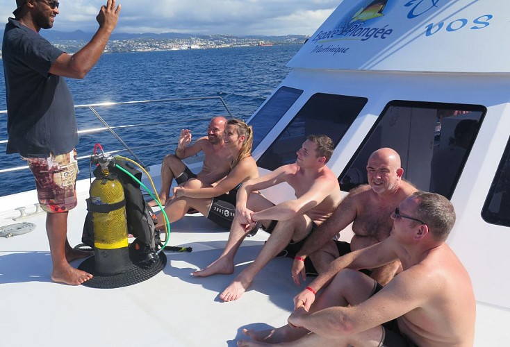 Plongée sous-marine en Martinique - Forfaits 1, 3, 6, 10 ou 15 sites - Au départ des Trois Îlets