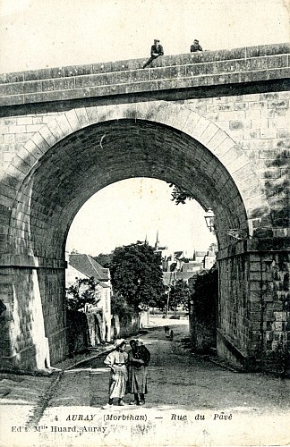 La rue du Pavé (aujourd’hui rue Philippe Vannier) 