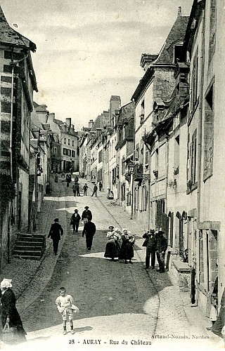 La rue du Château 