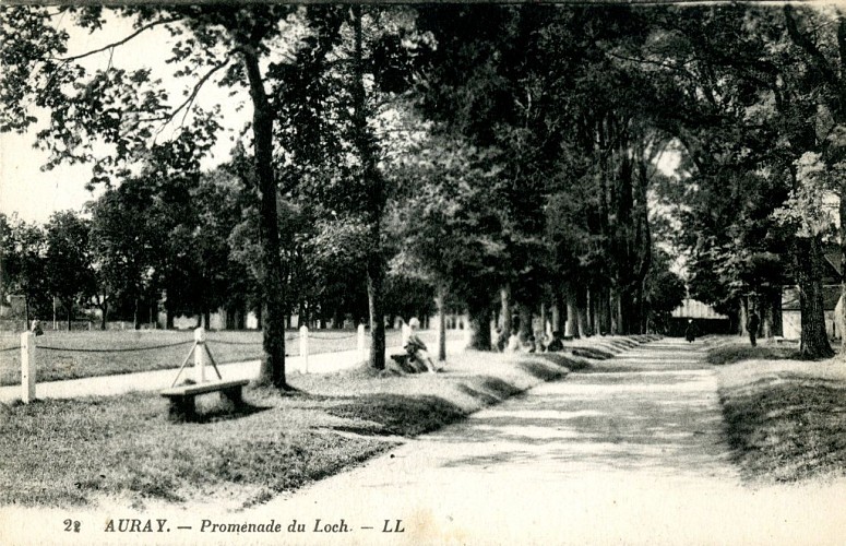 Le belvédère et la promenade du Loc