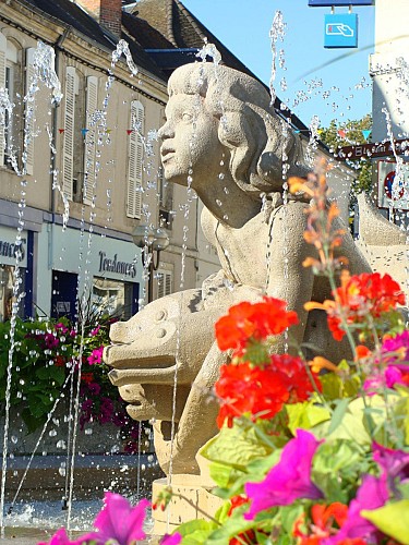 Fontaine du "Génie du Loir"