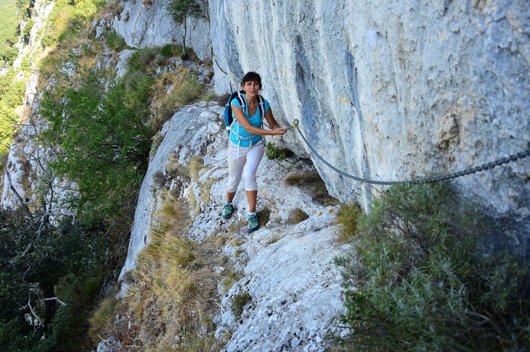la même vue de l'autre bord.