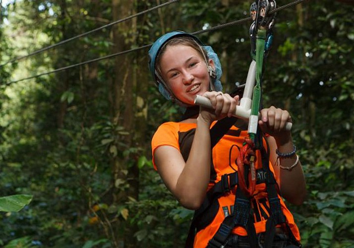 Zip-Lining & Travel Through the Canopy by Cable Car – In St. Lucia