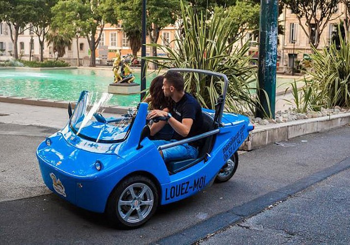 Audio Guided Tour of Marseilles in a Convertible Mini – 2 hours