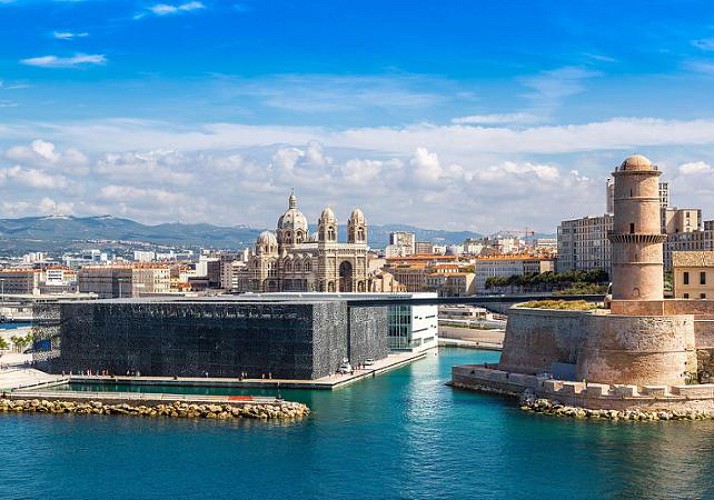 Audio Guided Tour of Marseilles in a Convertible Mini – 2 hours