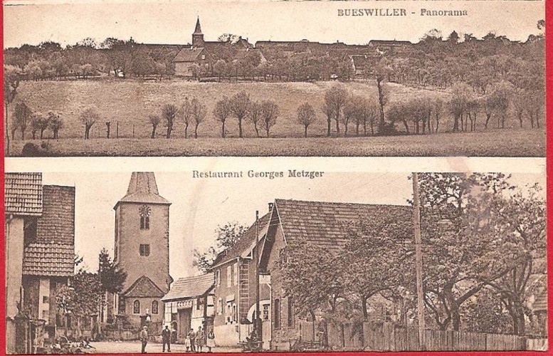 Les origines du village - L'ancien château de Buswiller 