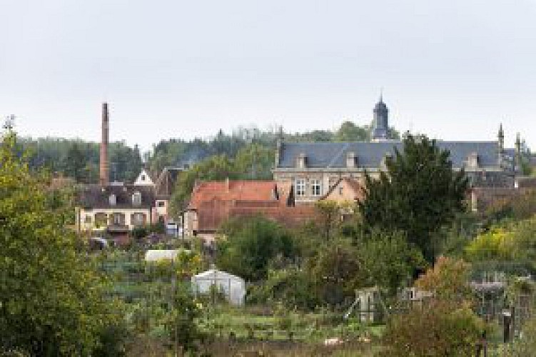 Les vues panoramiques des jardins