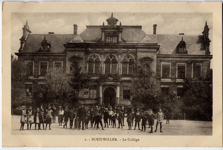L'ancien château de Bouxwiller - Le lycée de 1885