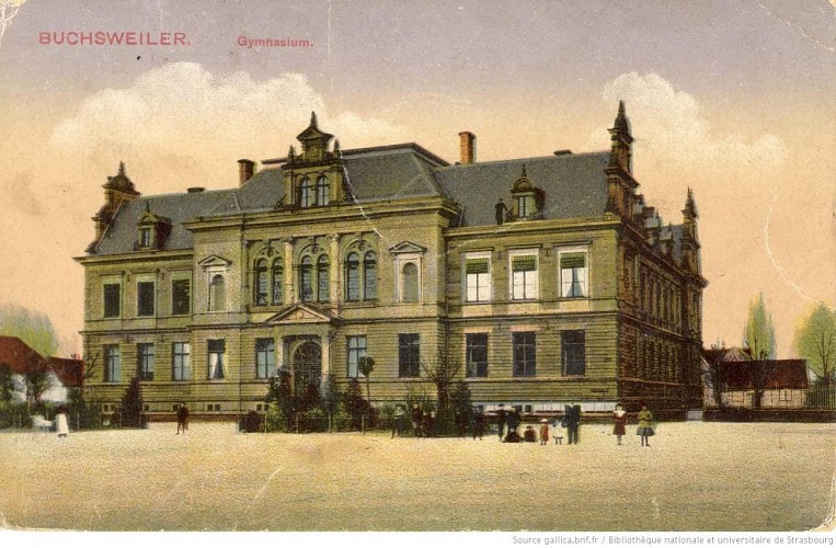 L'ancien château de Bouxwiller - Le lycée de 1885
