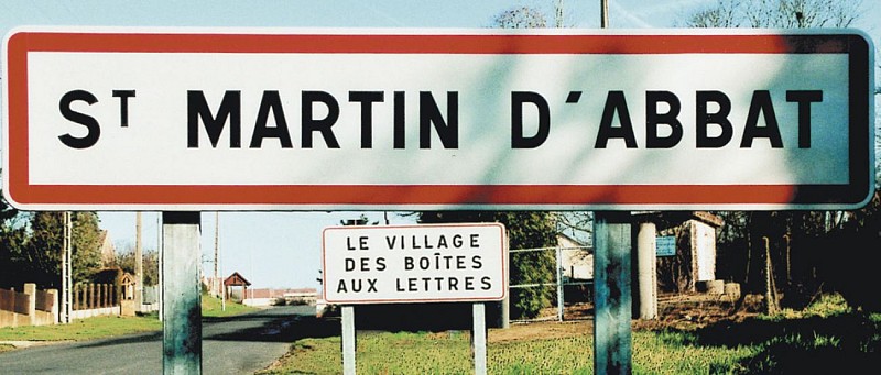 Panneaux entrée village Val-de-Loire