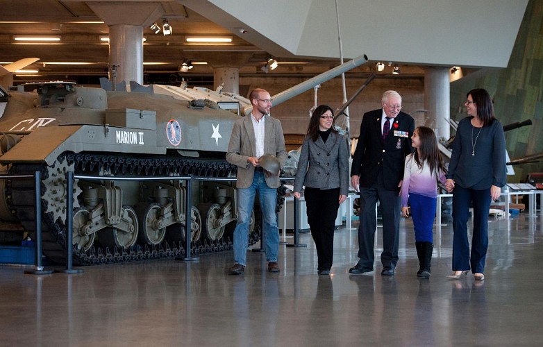 Billet Musée Canadien de la Guerre – Ottawa