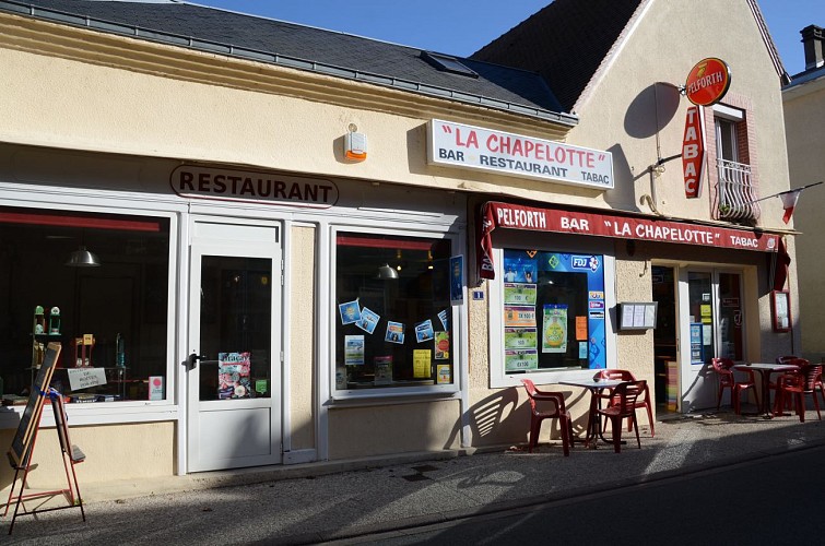 Café restaurant la Chapelotte 