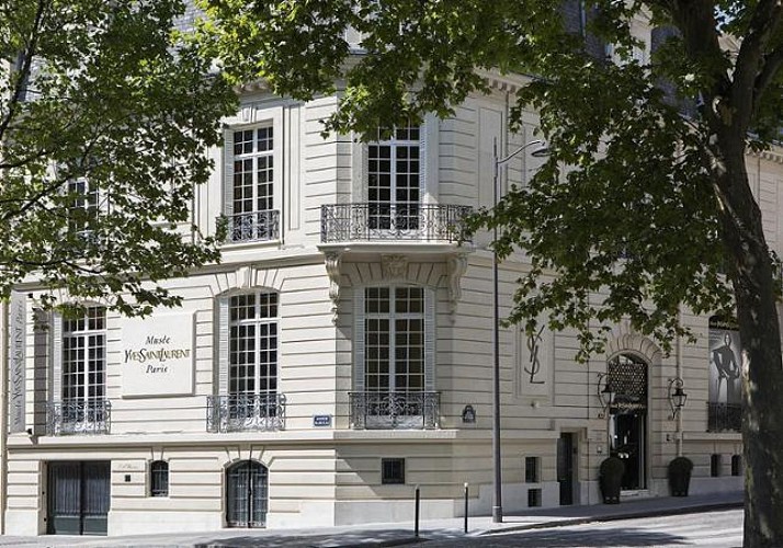 Visita del museo Yves Saint Laurent antes de la apertura al público