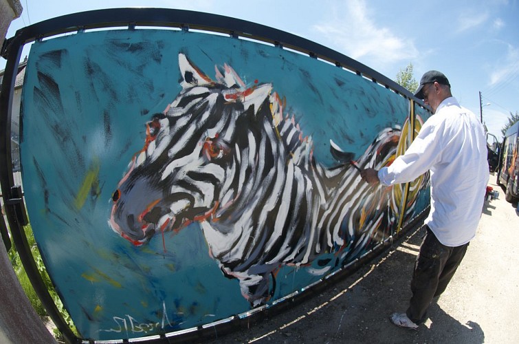 Le portail de Susy et Léo de Barcelone
