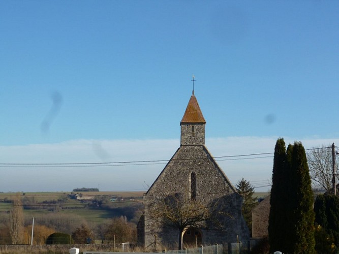 Eglise Saint Martin au Mesnil-Touffray (XIIIème, remaniée au XVIIIème)