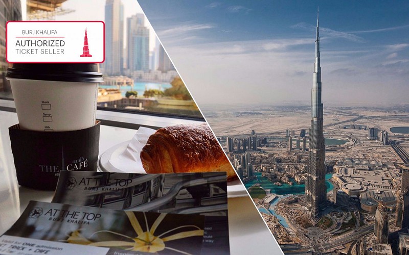 Burj Khalifa + Pastry & Coffee At The Café
