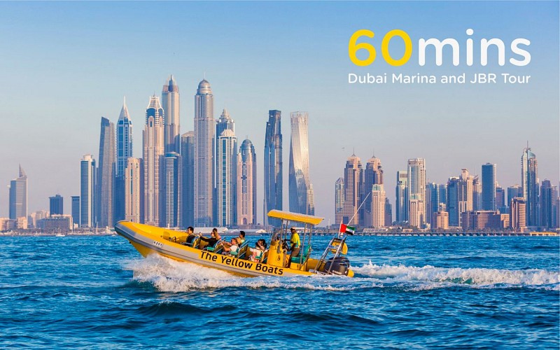 The Yellow Boats: 60 Minutes Marina Boat Tour