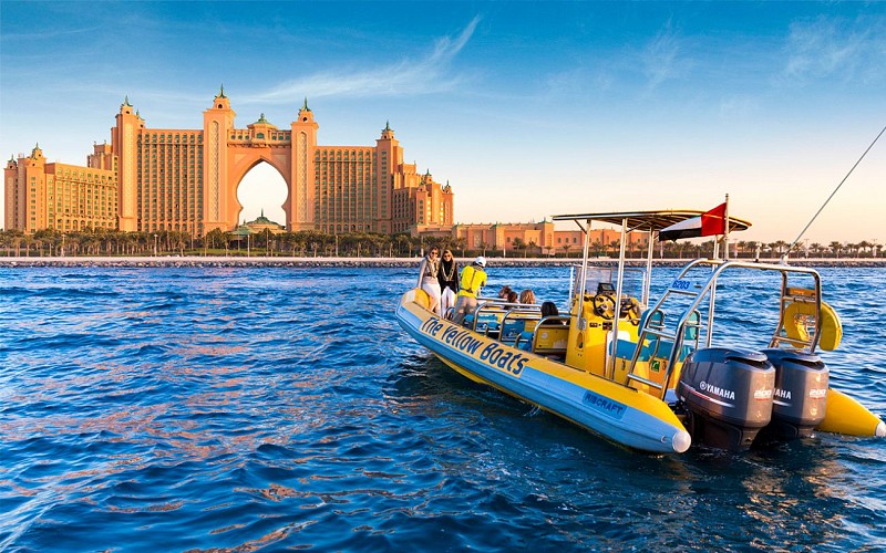 The Yellow Boats: 75 Minutes Atlantis Boat Tour