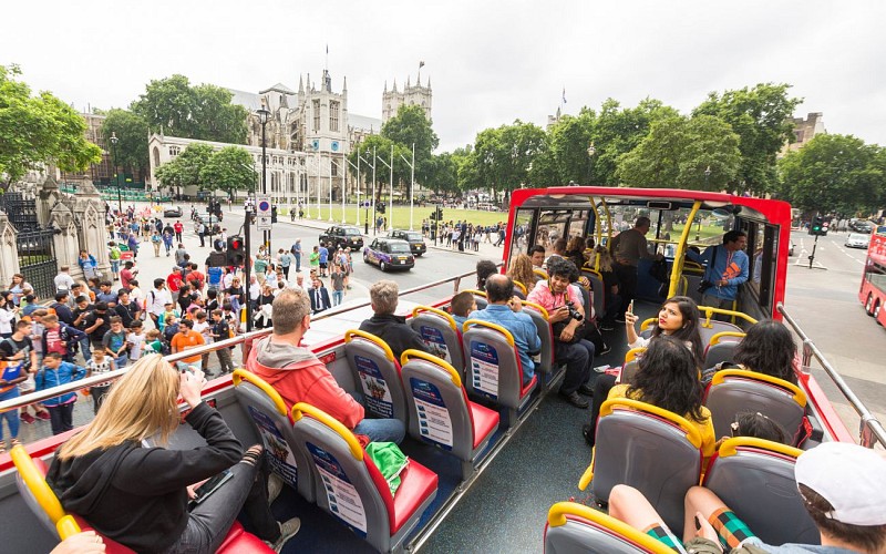 City Tour London: 24/48Hr Hop-On-Hop-Off Sightseeing Bus & Cruise Ticket