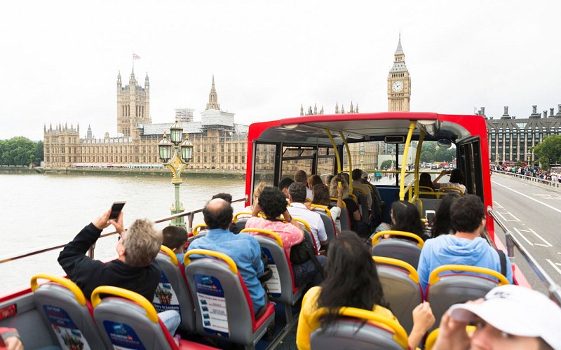 City Tour London: 24/48Hr Hop-On-Hop-Off Sightseeing Bus & Cruise Ticket