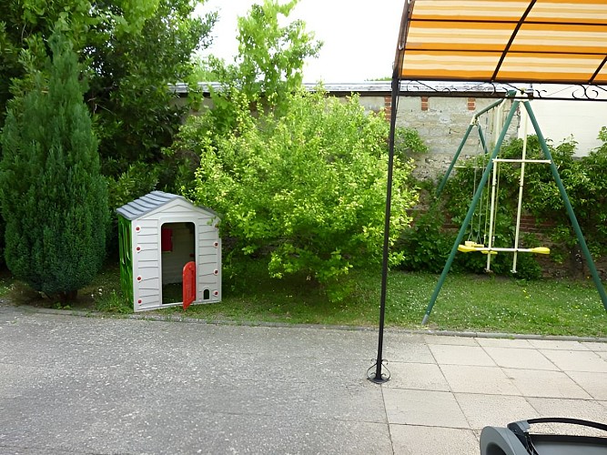Location à Beaumont en Auge, terrasse et jardin