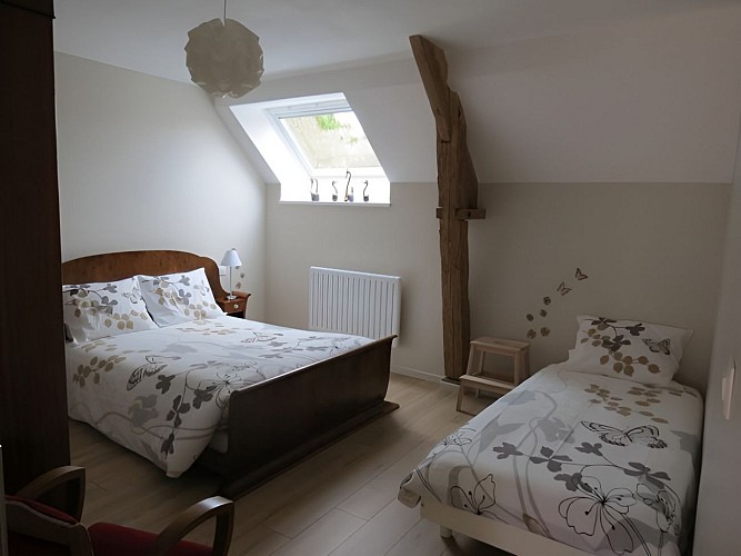 Gite Mesnil - Chambre 2