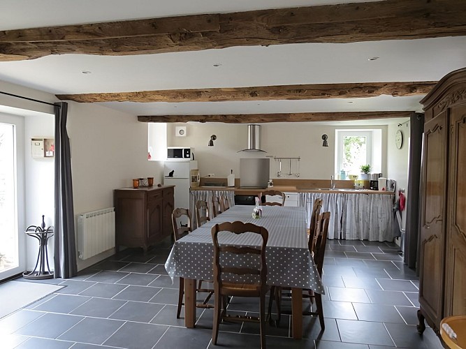 Gite mesnil salle à manger