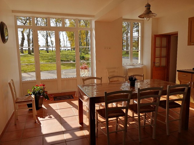 Location au Molay Littry, cuisine