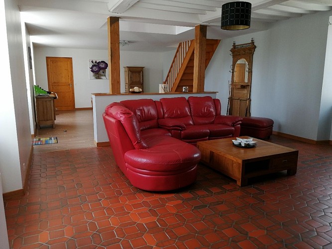 Location au Molay Littry, salon