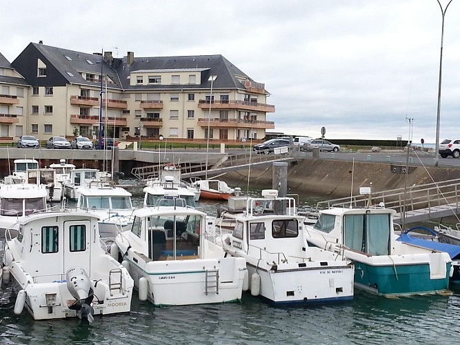 la résidence vue du port