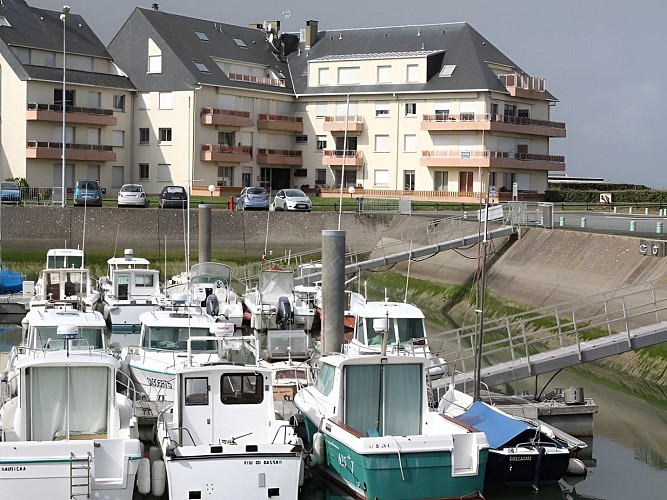 Appartement à Grandcamp-Maisy, côté port