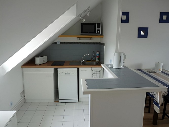 Gîte les Moulières à Honfleur, cuisine