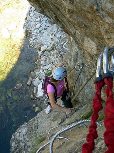 Via Ferrata (sport de grimpe/sport de corde)