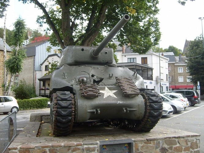 Sherman Tank, La Roche-en-Ardenne
