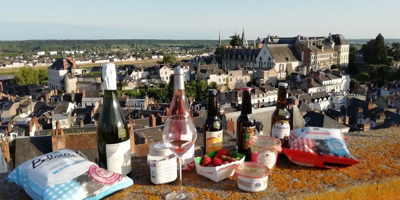 Sélection France Terroir vue sur le Chateau de Blois